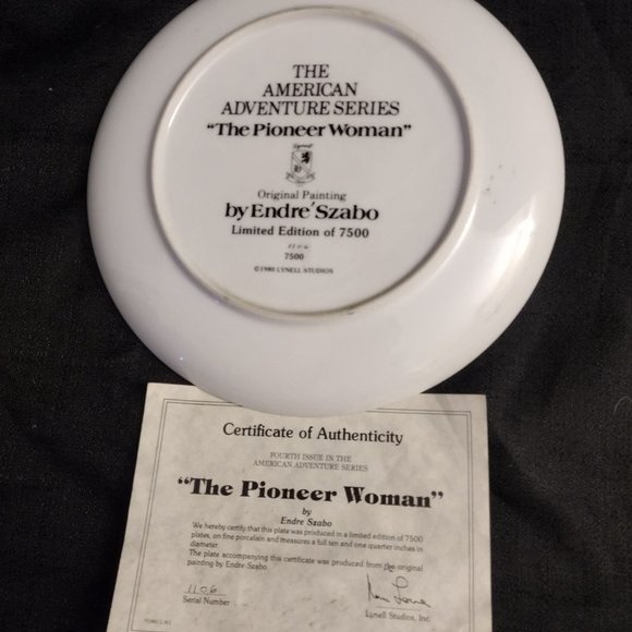 Lot of 5 Collectibole Art Plates w/ Cert of Authenticity - Picture 8 of 9